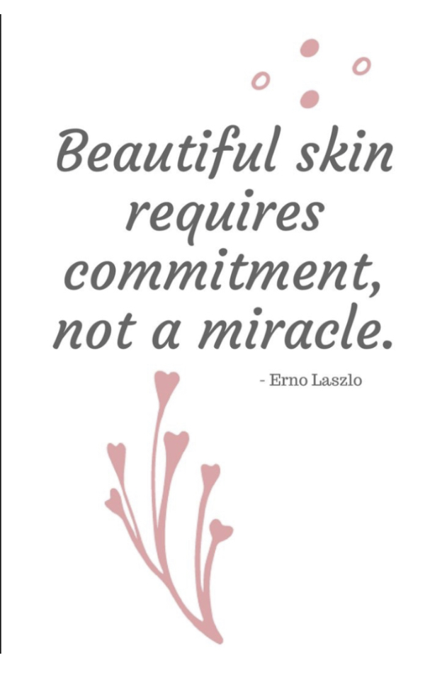 Beautiful Skin Quote